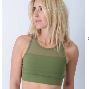 NWT Olive Green All Star Bra Size Small
